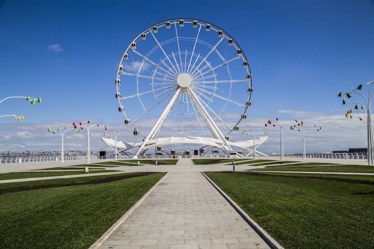 Hire in Azerbaijan landscape