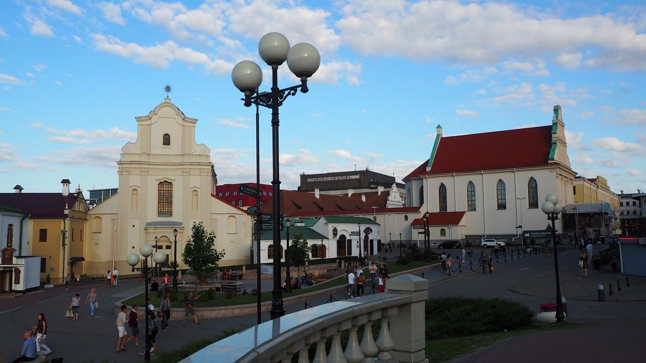 Hire in Belarus landscape