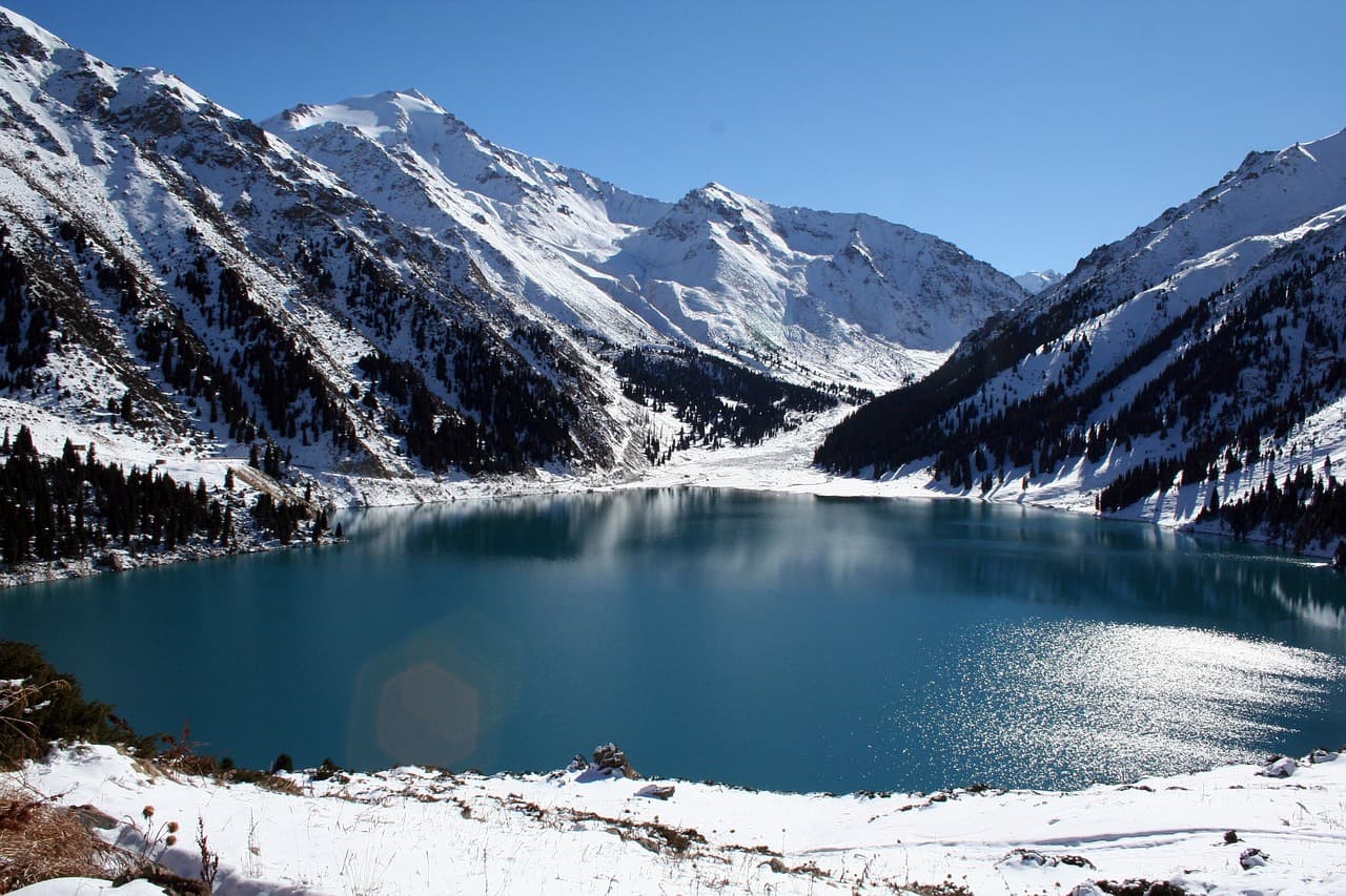 Hire in Kazakhstan landscape