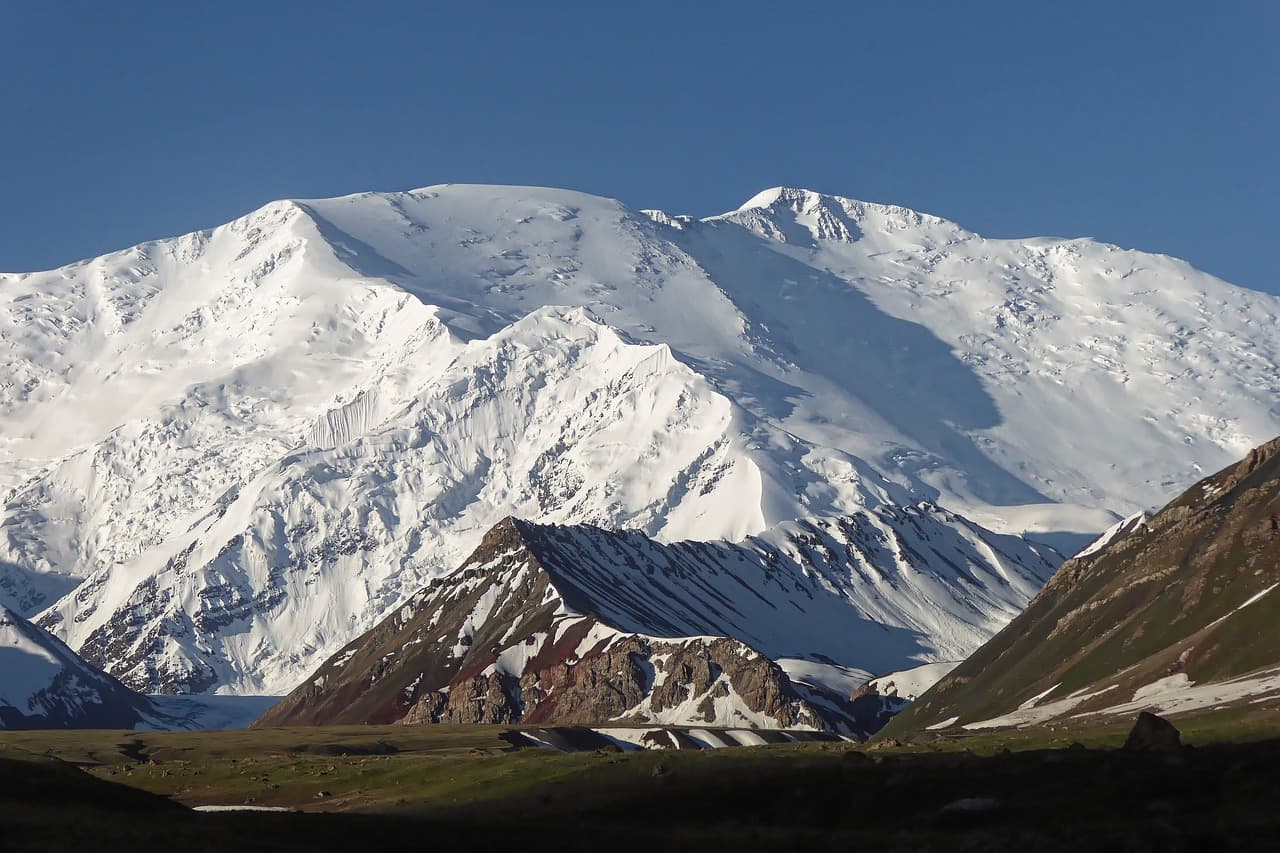Hire in Kyrgyzstan landscape