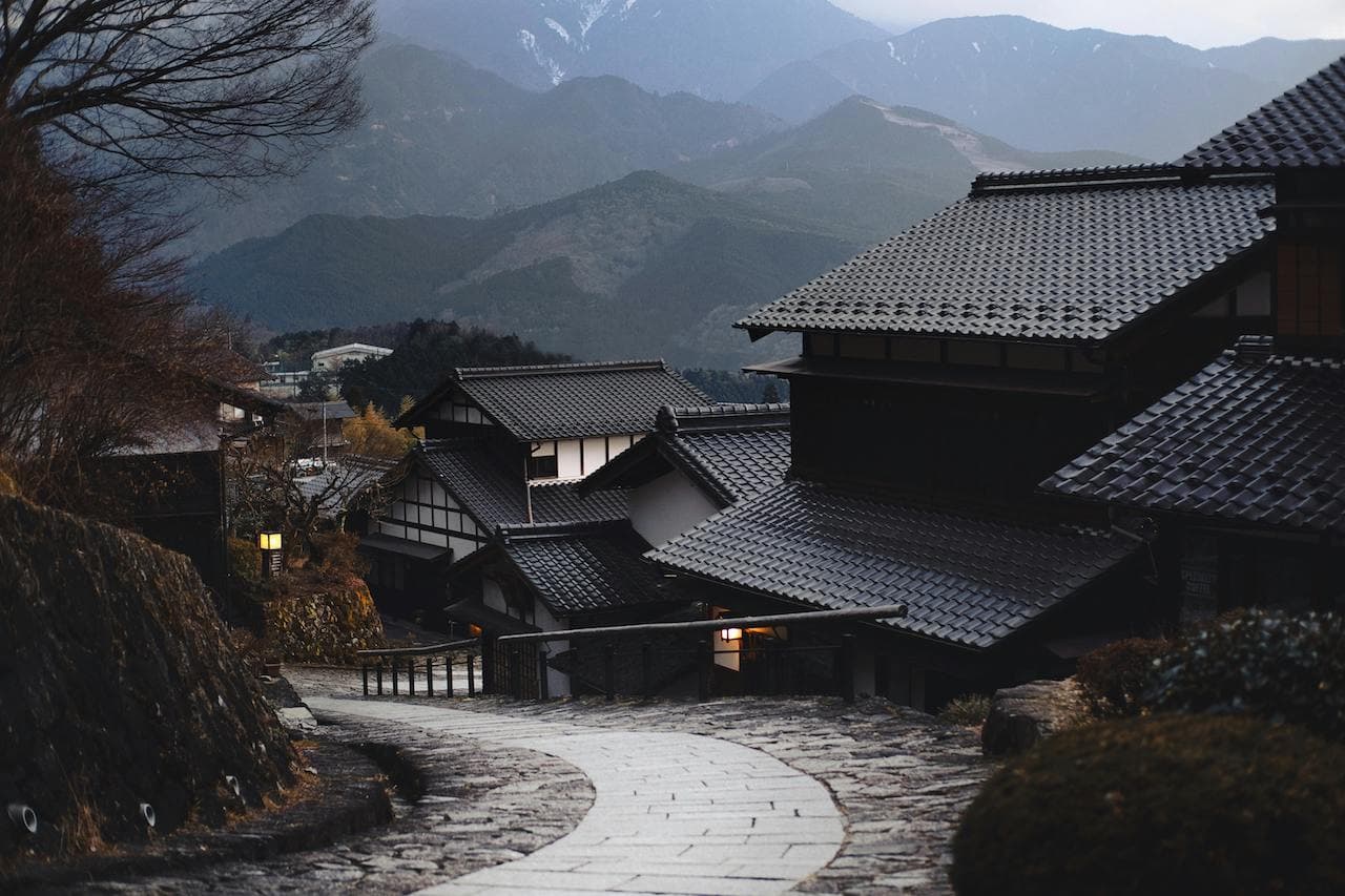 Hire in Japan landscape