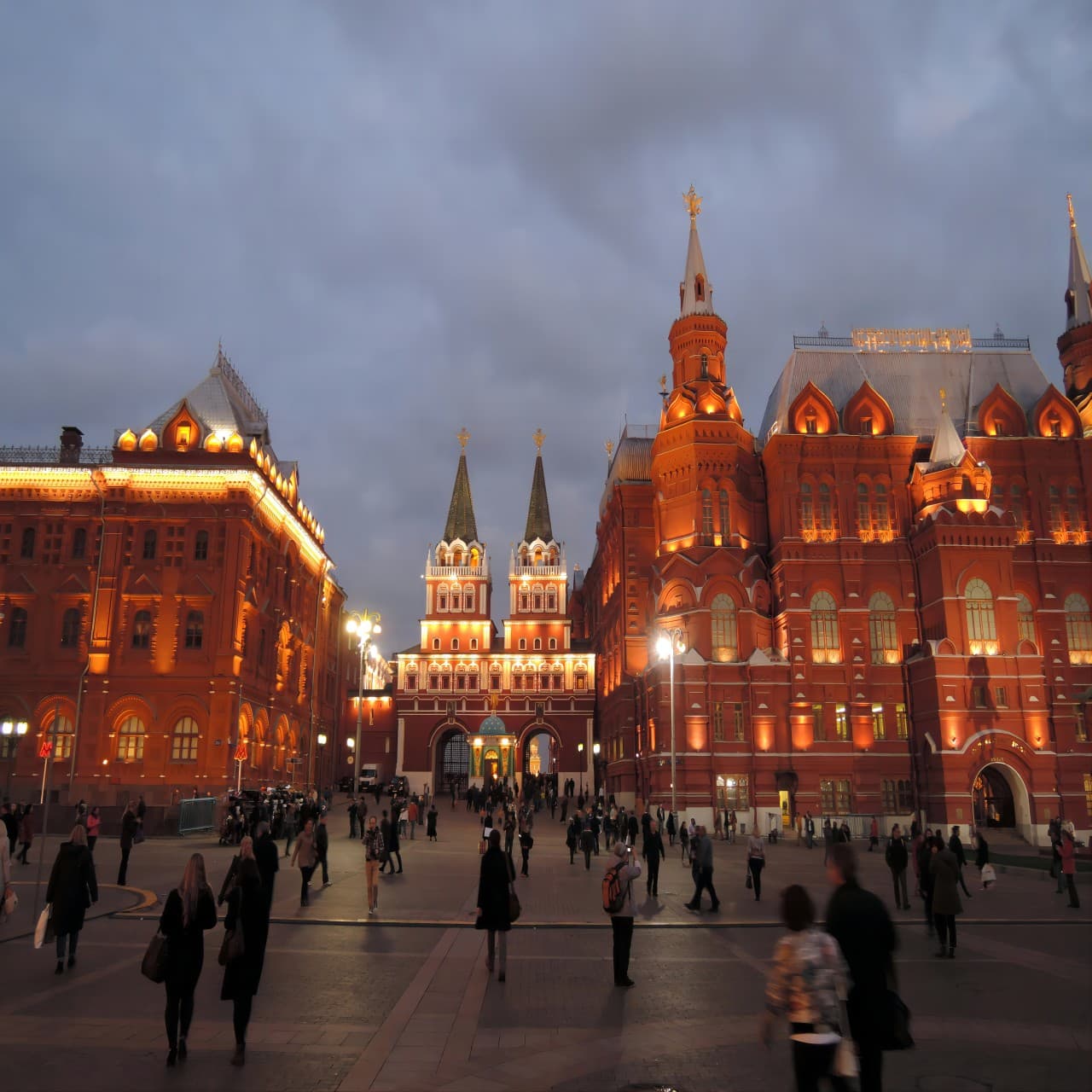 Hire in Russia landscape