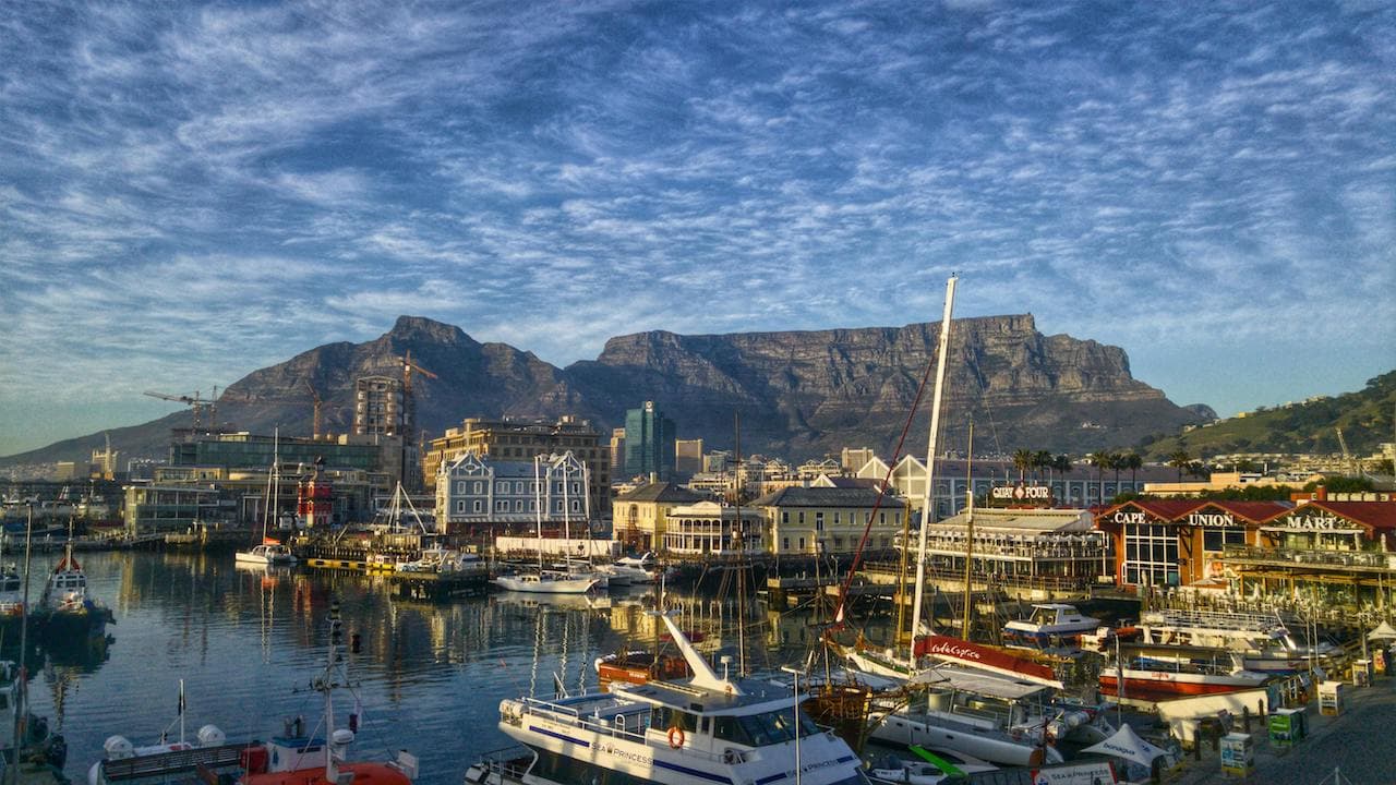 Hire in South Africa landscape