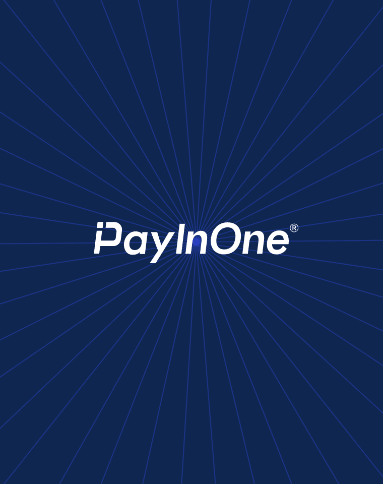 Logo de PIO con fondo radial