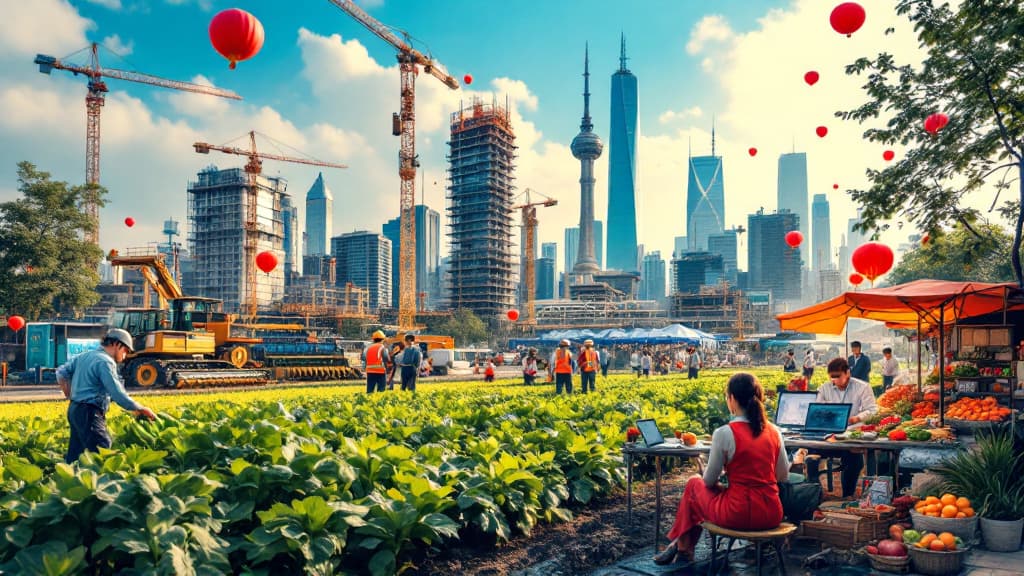 How People Earn Their Food in China