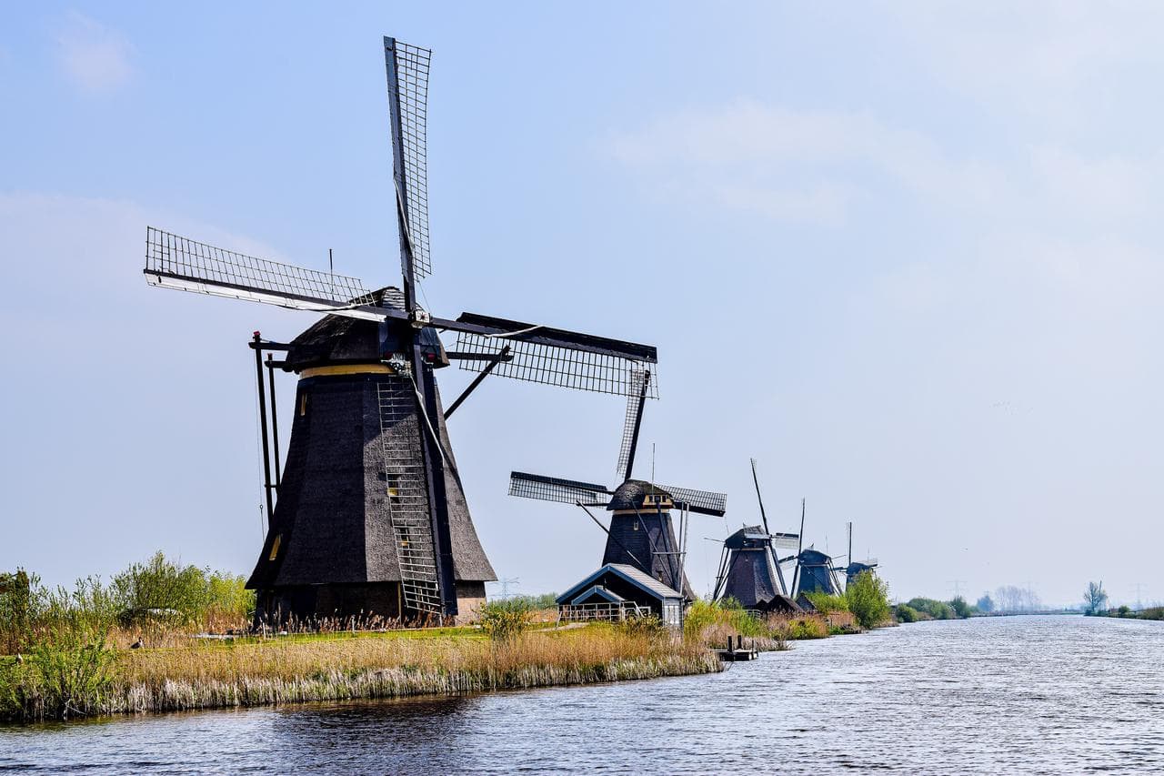 Hire in Netherlands landscape