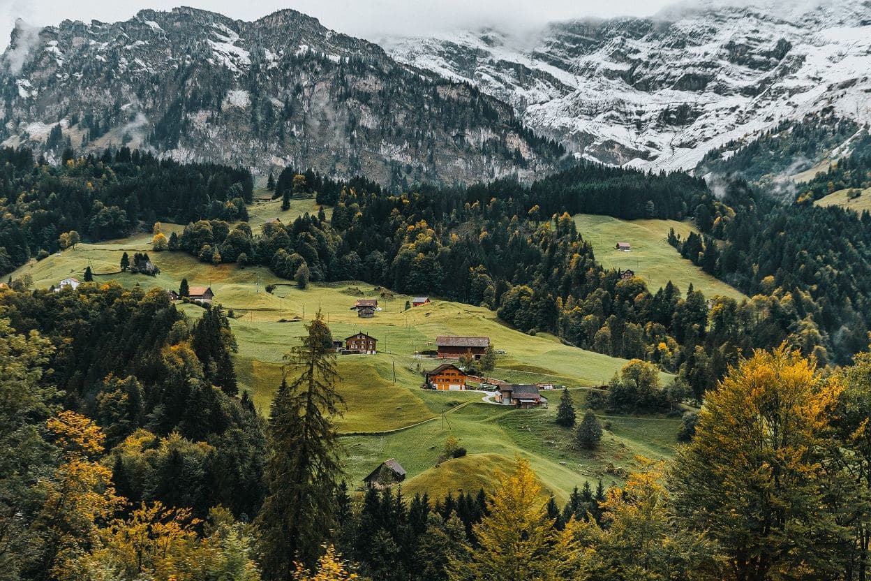 Hire in Switzerland landscape