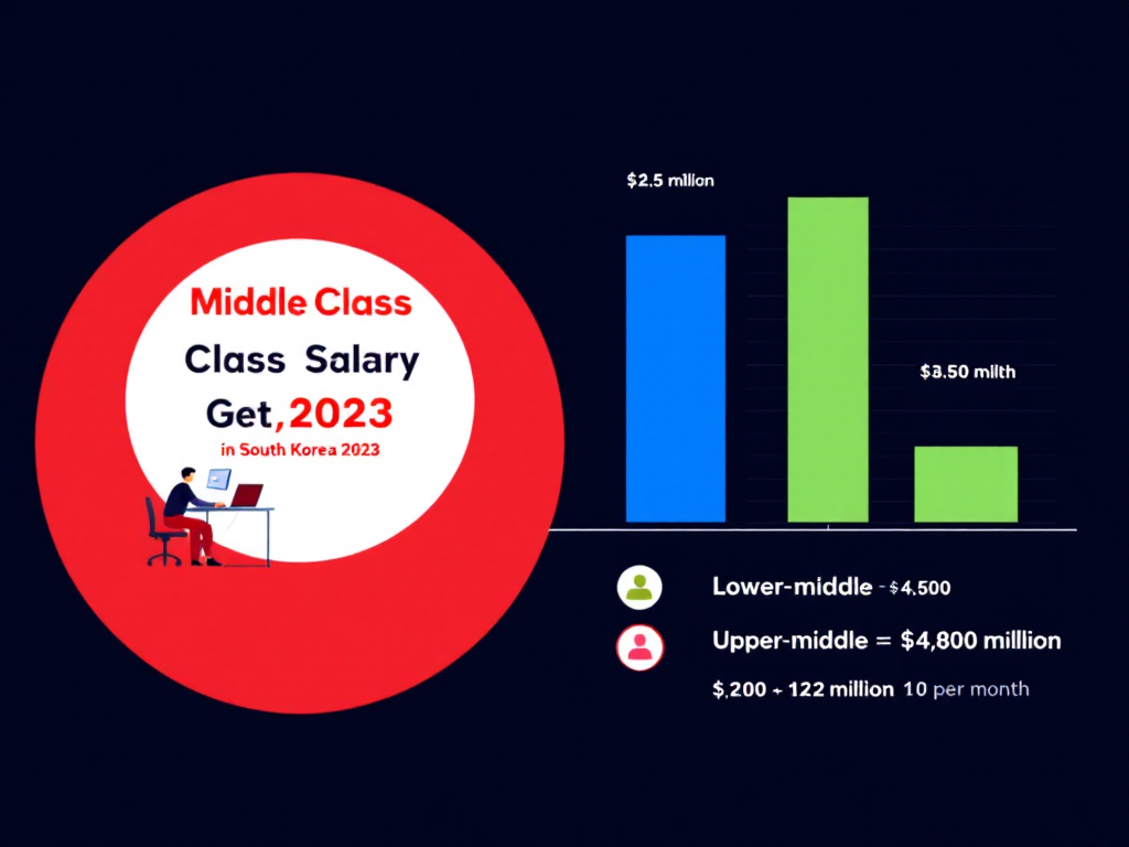 What Defines Middle Class Salary in South Korea 2023. Understand middle-class salaries in South Kore...